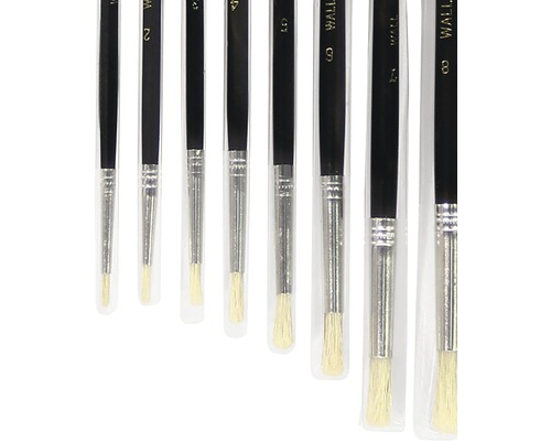 Sada maliarskych štetcov rôznych veľkostí