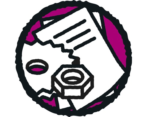 Symbol pre skrutky a matice