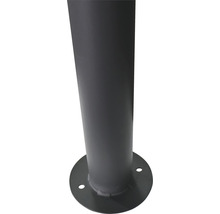 Kovový stĺpik s montážnou doskou