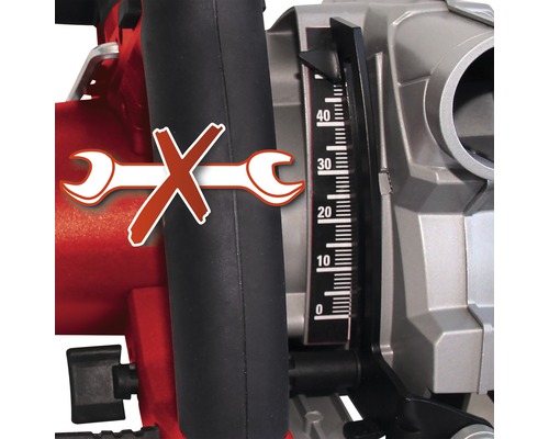 Výmena pílového listu bez použitia náradia