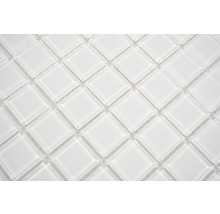 Sklenená mozaika CM4SE30 Crystal uni biela 30x30 cm-thumb-2