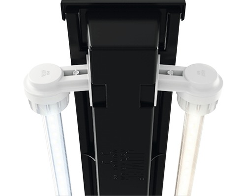 Osvetlenie akvária s dvoma LED lampami