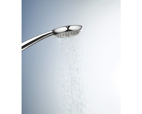 Ručná sprcha s tečúcou vodou