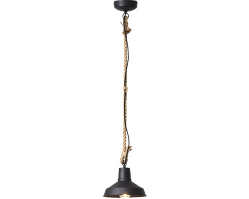 Závesná lampa so závesom na lano