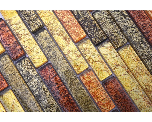 Mozaikové dlaždice s obdĺžnikovým vzorom