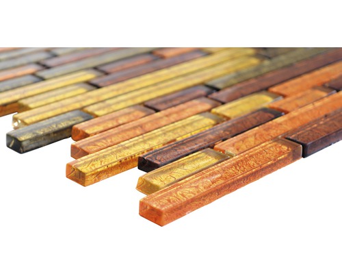 Detail sklenenej mozaikovej dlaždice