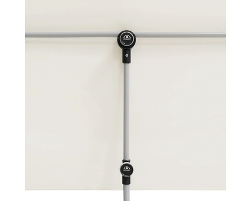 Detailný pohľad na slnečník s rámom