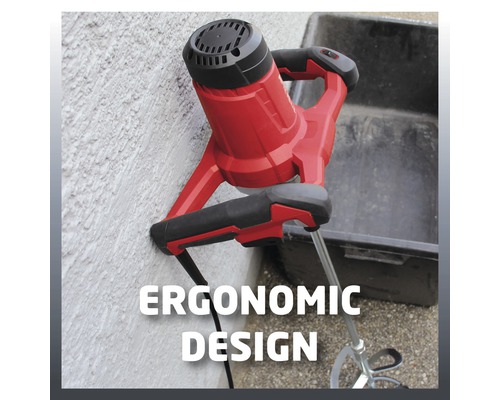 Elektrický miešací stroj na maltu s ergonomickým dizajnom