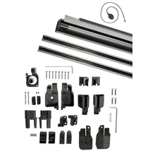 Príslušenstvo pre rolety s vodiacimi lištami, skrutkami a upevňovacími prvkami