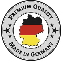 Punc prémiovej kvality Vyrobené v Nemecku