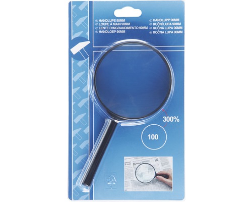 Ručná lupa 90 mm v balení