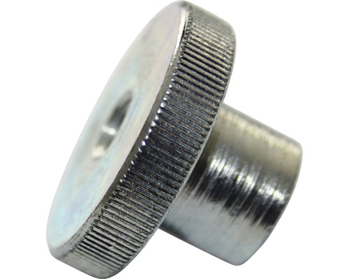 Ryhovaná matica z kovu