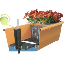 Samozavlažovací hrantík Bergamot terakota 50 cm