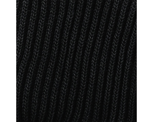 Detail čierneho textilného kábla