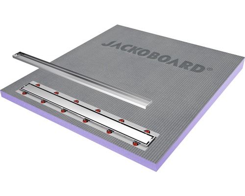 Sprchová doska Jackoboard s odtokovým žľabom