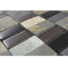 Mozaika sivá čierna béžová 31x32,5 cm-thumb-7
