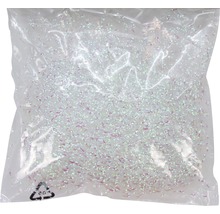 Vrecko s trblietavým posypovým materiálom