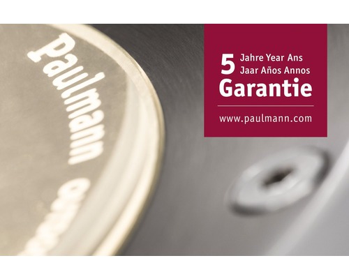Logo Paulmann s päťročnou zárukou
