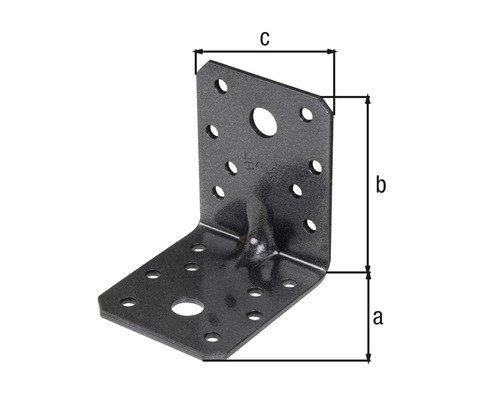 Rohová spojka s rozmermi