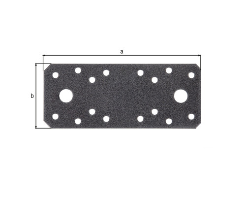 Spojovacia doska na drevo s otvormi na upevnenie