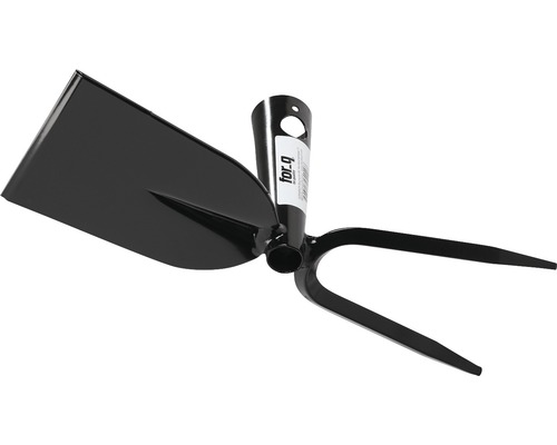 Motyka s dvojitou funkciou for_q s dvoma zubami