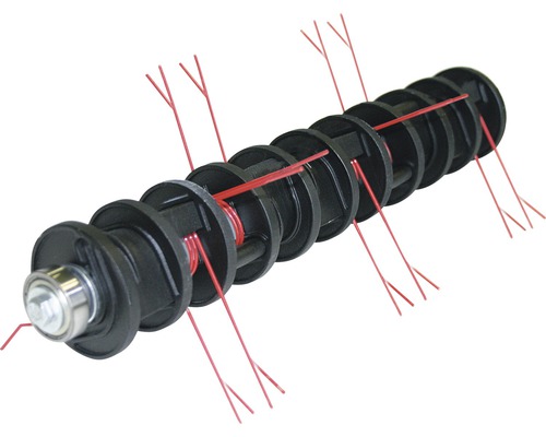 Rotačná strunová hlava pre kosačku na trávu s nylonovými strunami