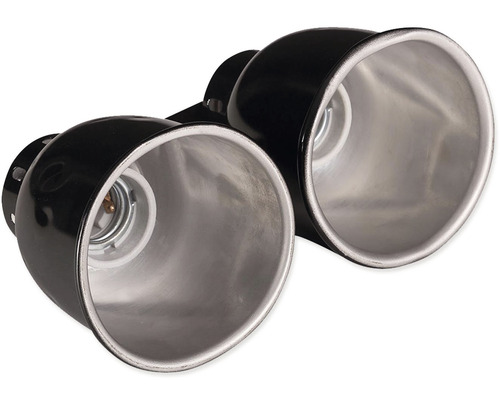 Dvojitá bodová lampa s dvoma päticami