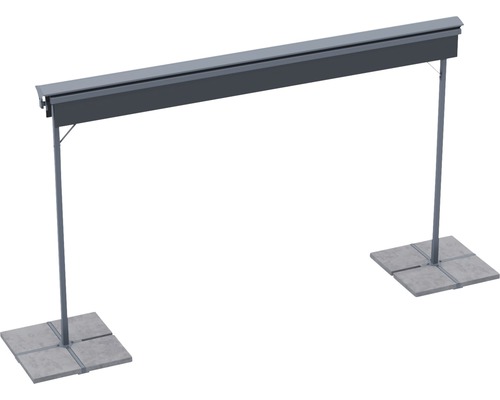 Voľne stojaca markíza so stojanmi a doskami