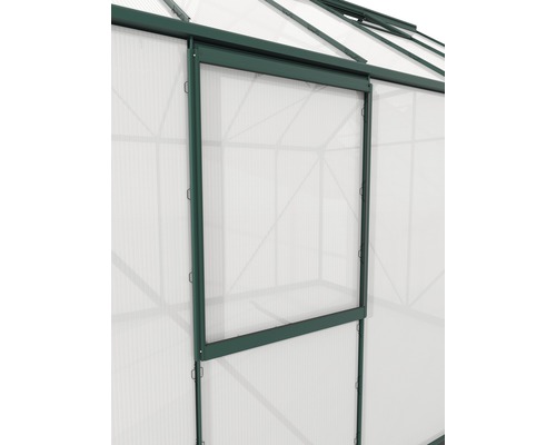 Okno Vitavia polykarbonát 6 mm 59x79 cm zelené