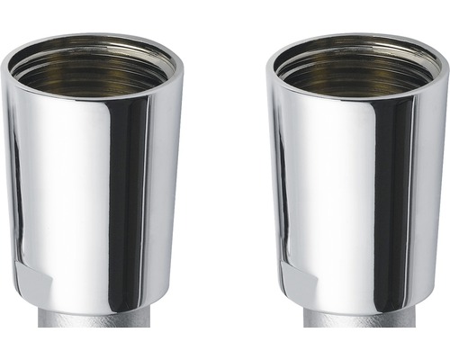 Dve chrómové sifónové ružice