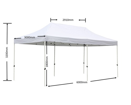 Obrázok altánku s rozmermi.