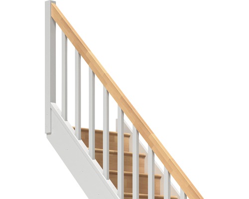 Schodisko so zábradlím a stupňami