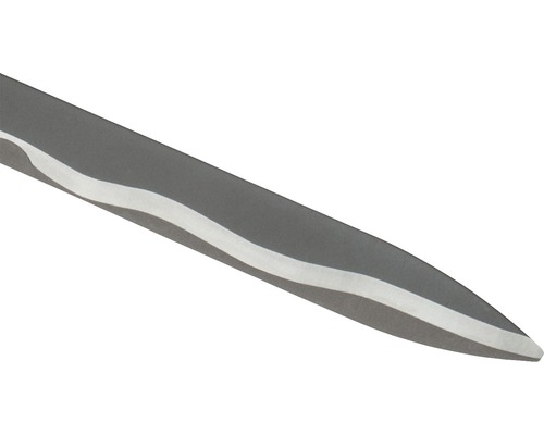 Detail oceľovej čepele noža