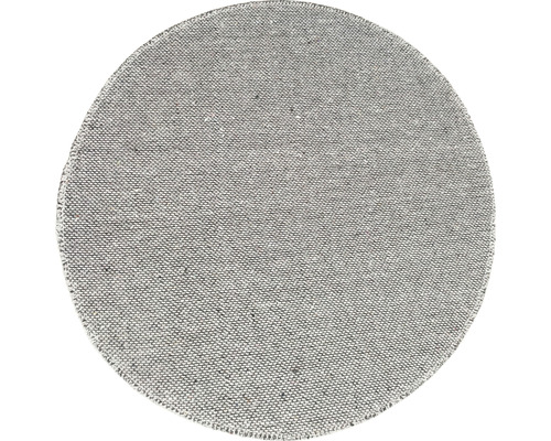 Okrúhly koberec z textilného materiálu