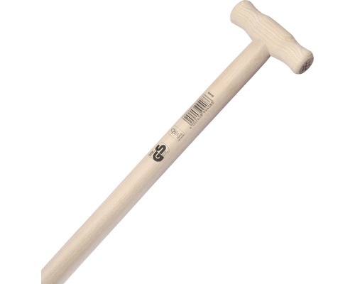 Drevená násada s T rukoväťou pre záhradné náradie