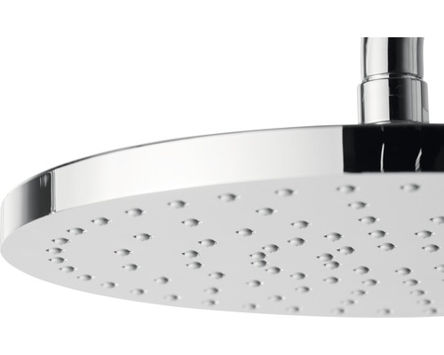 Okrúhla sprchová hlavica so sprchovými ramenami