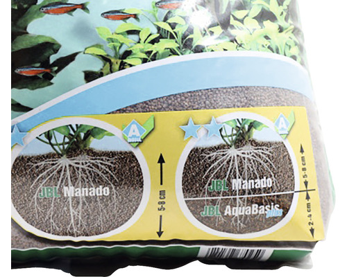 JBL Manado substrát do akvária vo vrecku