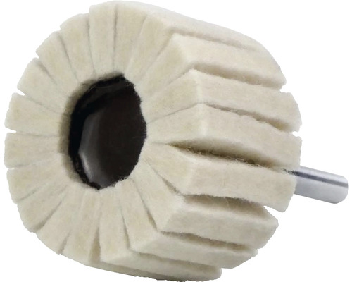 Plstený leštiaci kotúč s driekom