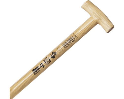 Drevená násada s T rukoväťou pre záhradné náradie