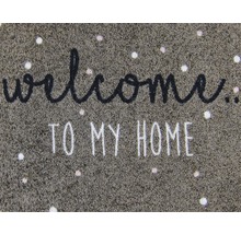 Vnútorná rohožka Welcome To My Home hnedá 50 x 70 cm-thumb-1