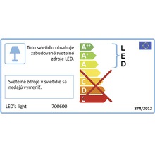 LED pracovné svetlo varovné 3xAAA červené
