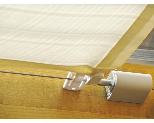 Detail rolety s montážnym zariadením