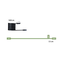 Kábel Paulmann 93927 Plug and Shine IP68 5m 2x1,5mm² čierny-thumb-2