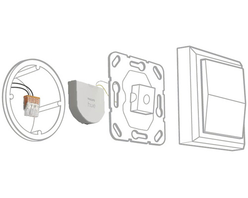 Modul nástenného spínača Philips Hue so svorkami Wago