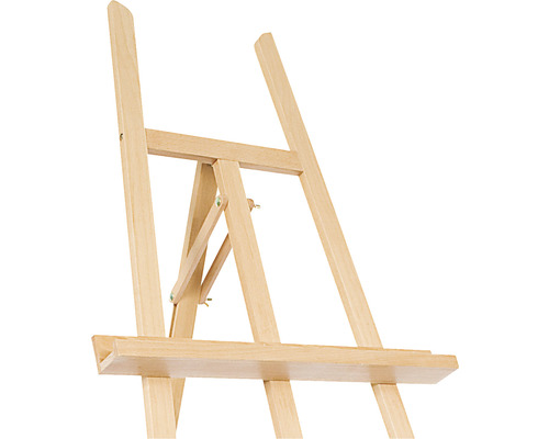 Drevený maliarsky stojan pre umelecké potreby