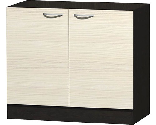 Spodná skrinka s dvomi dvierkami a úchytkami