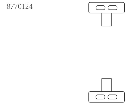 Spojovací diel pre tesniace pásy