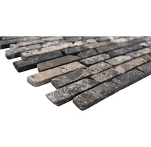 Mozaika z prírodného kameňa MOS Brick 476 hnedá 30,5 x 32,5 cm-thumb-1