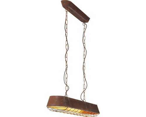 Kovové závesné svietidlo s reťazovým závesom