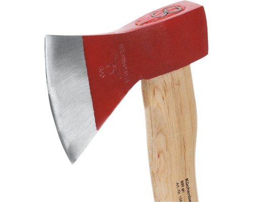 Sekera s drevenou násadou s hmotnosťou 600 gramov
